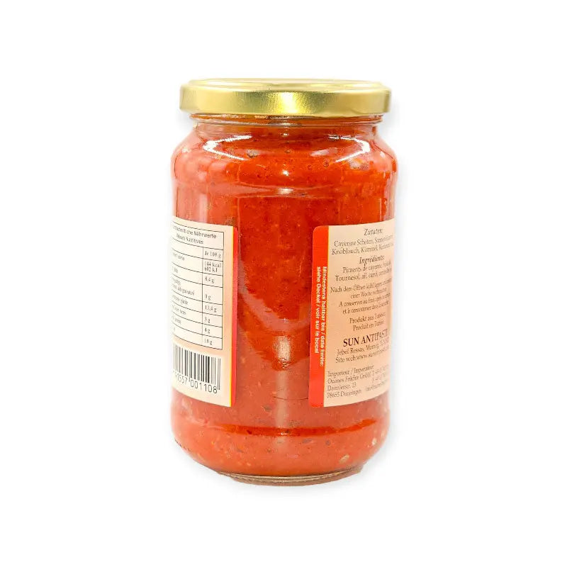 12X Harissa Paste Meziena aus Cayenne Schoten 350 g