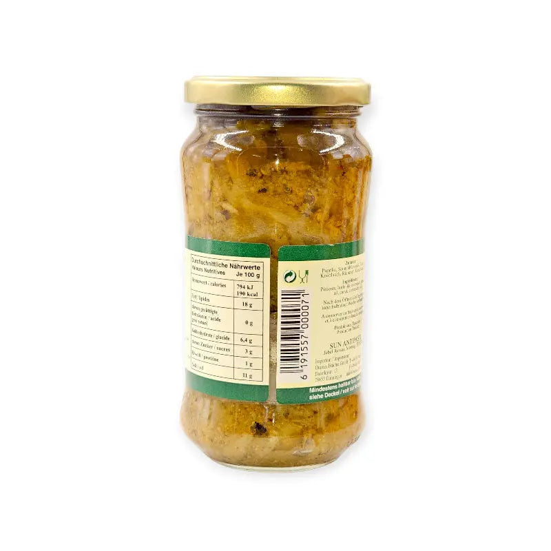 12X Salat Mechouia Jardin de Carthage mild 350g